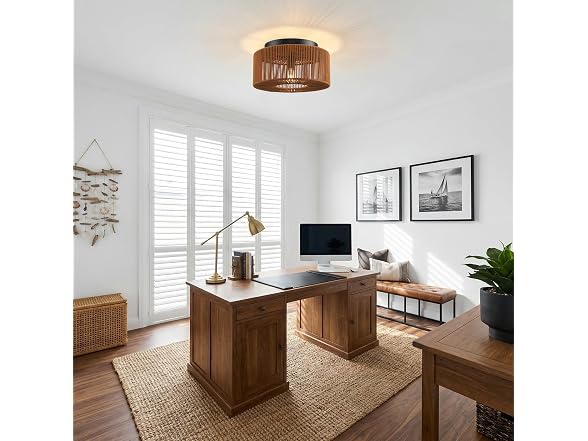 Parrot Uncle 14 Inch Flush Mount Ceiling Light