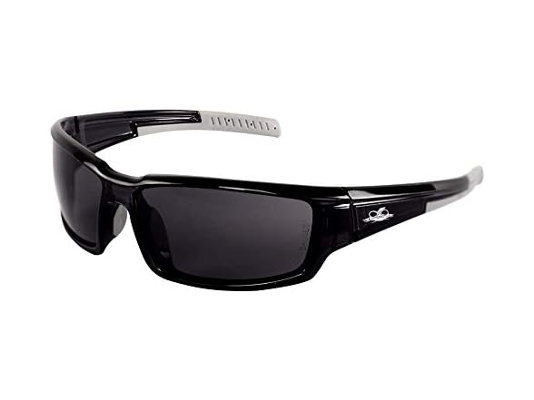 Bullhead Safety Maki Safety Glasses with Anti-Fog Smoke Lens