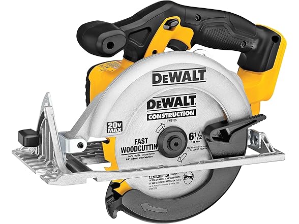 DEWALT DCS391B 20V MAX Circular Saw, 6-1/2" Blade