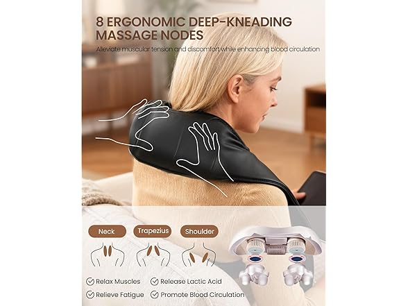DAILYLIFE Shiatsu Neck & Back Massager