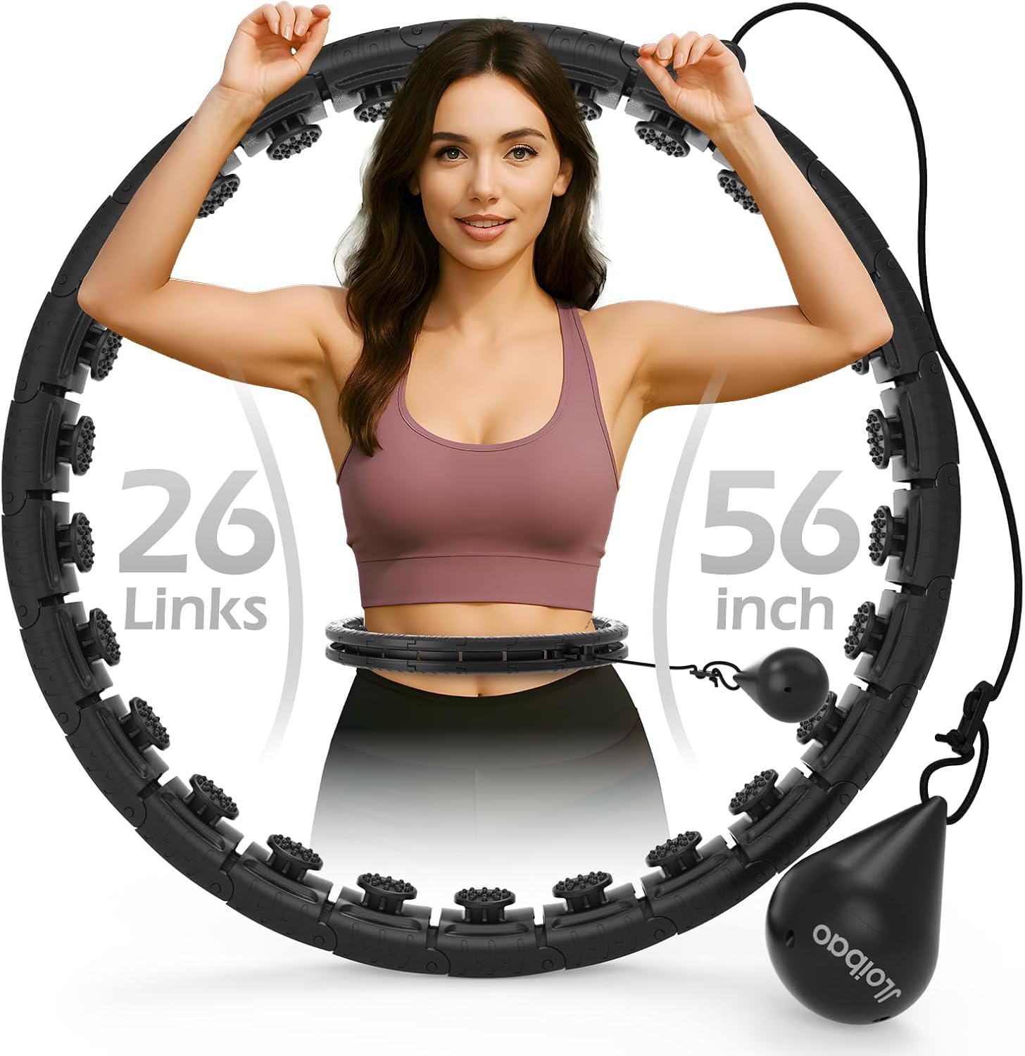 JLoibao Weighted Hula Circle | 56 Inch - Gallery 12