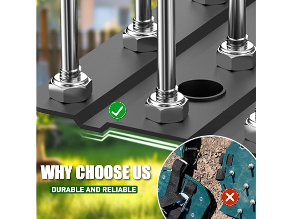 TOPHDY Manual Lawn Tool Lawn Aerator
