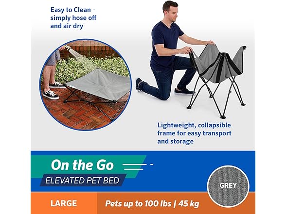 Coolaroo On the Go Dog Bed