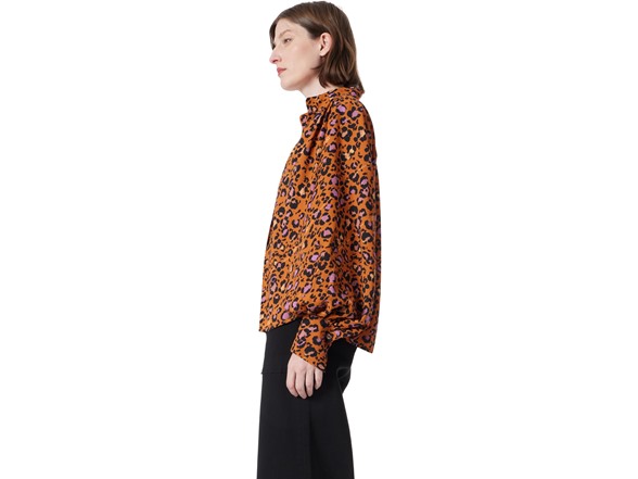 DEE OCLEPPO Jane Long Sleeve Button Front Blouse