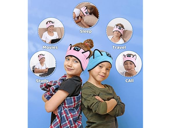 KIDSBAND Cozy Bluetooth Headphones