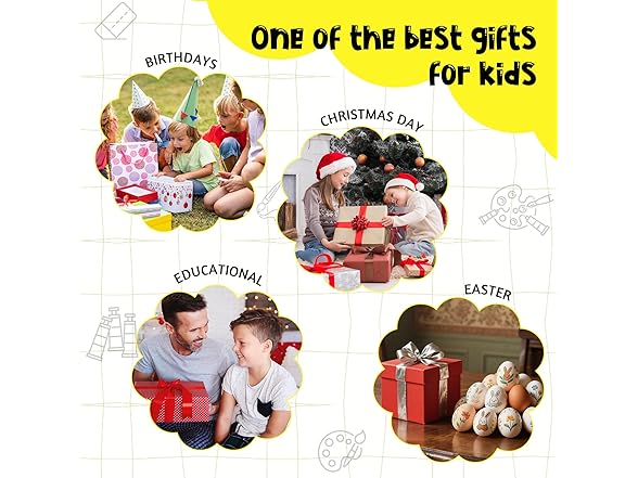 Wooden Art Easel for Kids