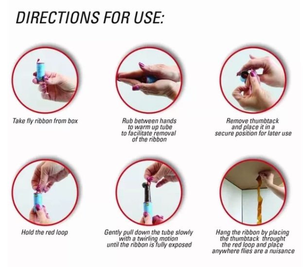 3 Pack Raid® Fly Ribbons, Paper, 10ct - Gallery 11