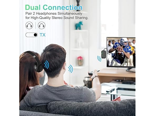 Beeitzie Bluetooth 5.4 Transmitter Receiver