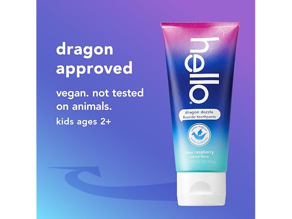 hello | Dragon Dazzle Fluoride 3 Pack
