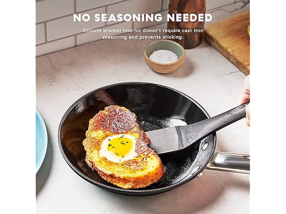 DASH Delish 8" Lightweight Cast Iron Pan