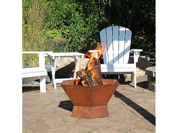 Sunnydaze Rustic Affinity 24-Inch Fire Pit