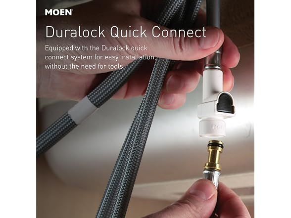 Moen Weymouth Nickel Motionsense Touchless Kitchen Faucet