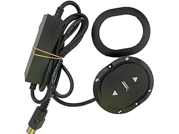 IdeaEuropa Oval 2 Button Power Switch Side Hand Co