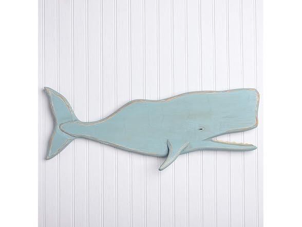 Primitives by Kathy Wooden Wall Art, Whale