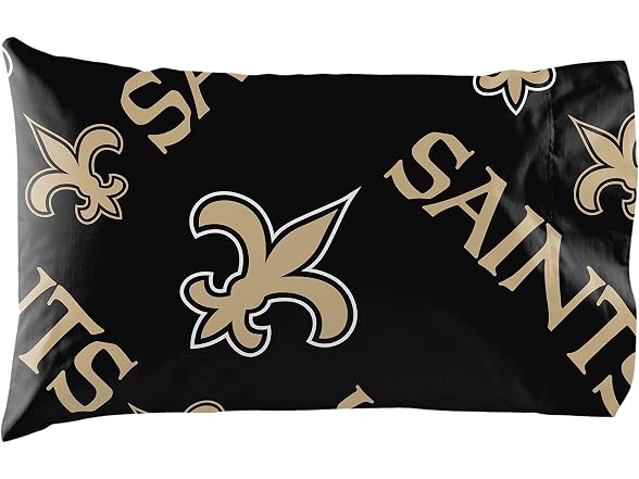 NFL New Orleans Saints Bed Set (Full)