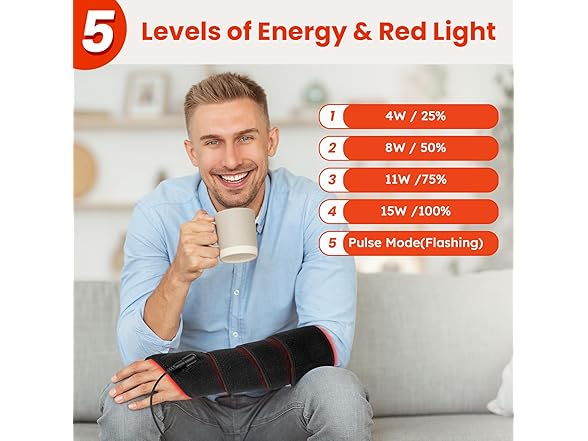 Red Light Therapy Belt for Body, Near Infrared Light Therapy