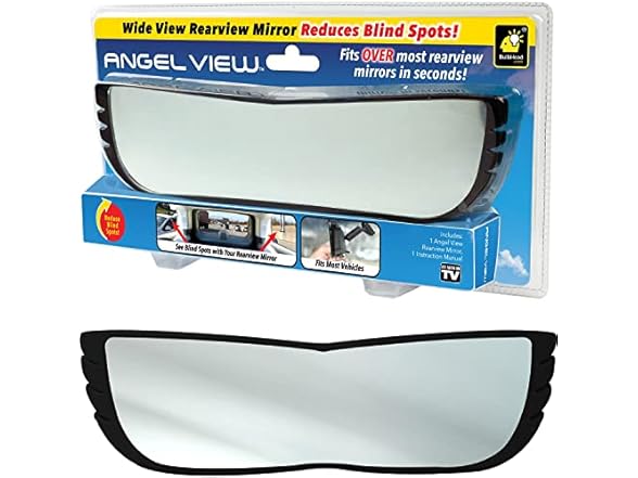 Angel View Wide-Angle Rearview