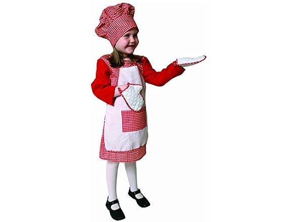 Dress Up America Kids (XL) Chef Costume for Kids -
