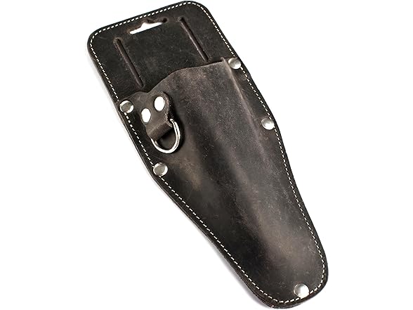 Leather Pruner Sheath Black/Grey