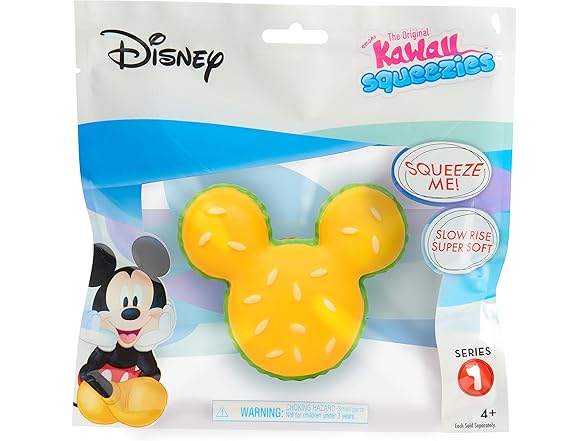 Just Play Kawaii Mickey Squeezies 2 Pack