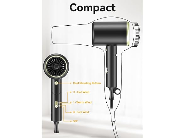 MESHEEN Hair Dryer 150000RPM