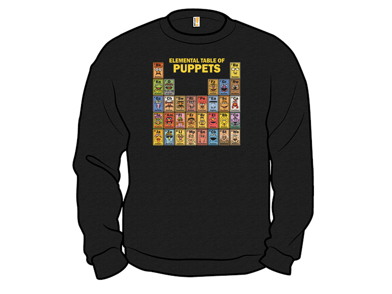 Elemental Table Of Puppets