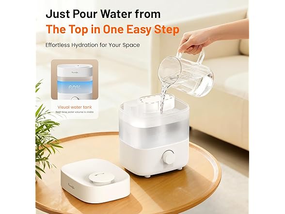MRWALK Humidifiers for Bedroom