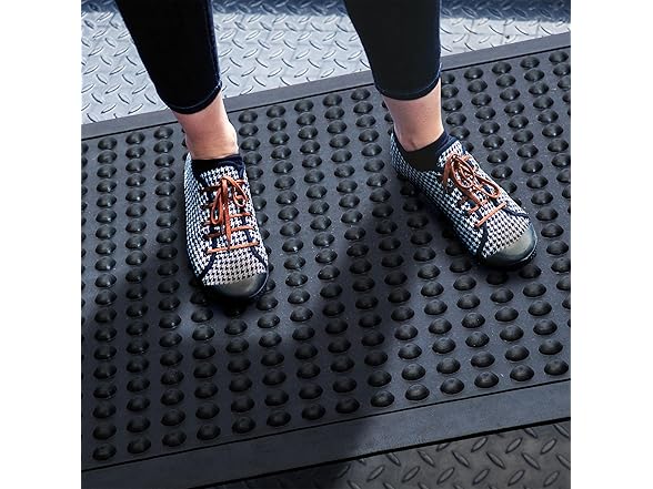 Doortex Black Anti-Fatigue BubbleMat - 36" x 48"