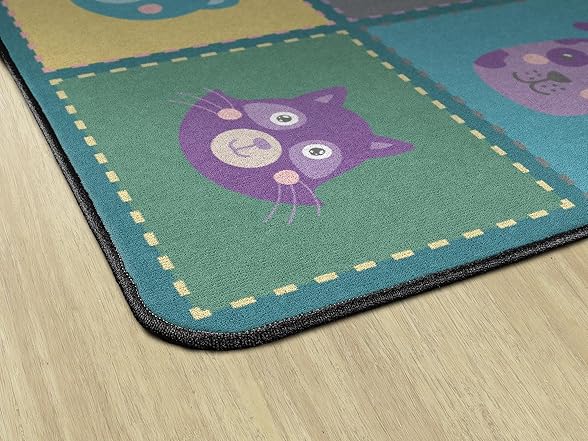 Flagship Carpets Animal Blocks Area Rug