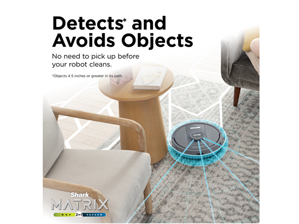 Shark RV2402WS IQ 2 in 1 Robot Vacuum