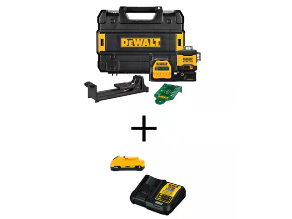 DEWALT DCLE34030GBW30C 20V/12V 165 ft. Laser Level