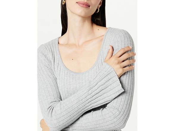 The Drop Beatrice Bell Sleeve Scoop Neck