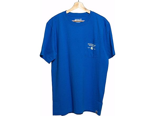 Carhartt Logo Tee (XLT) Blue