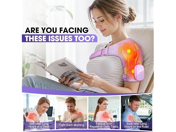 DeMoce Cordless Shoulder Heating Pad