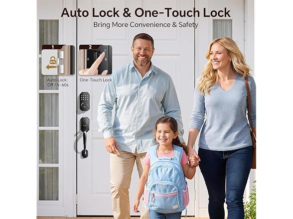 Ulecoce SL03 Front Door Lock Set