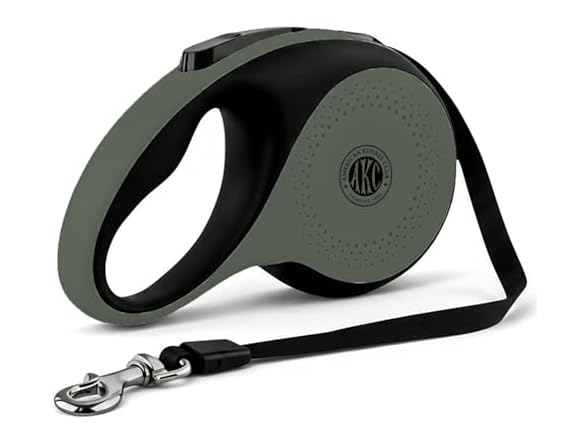 American Kennel Club Retractable Dog Leash, 16.4ft