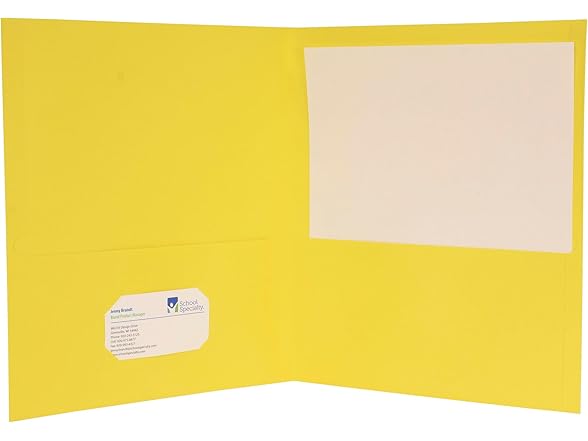 School Smart 2-Pocket Folders