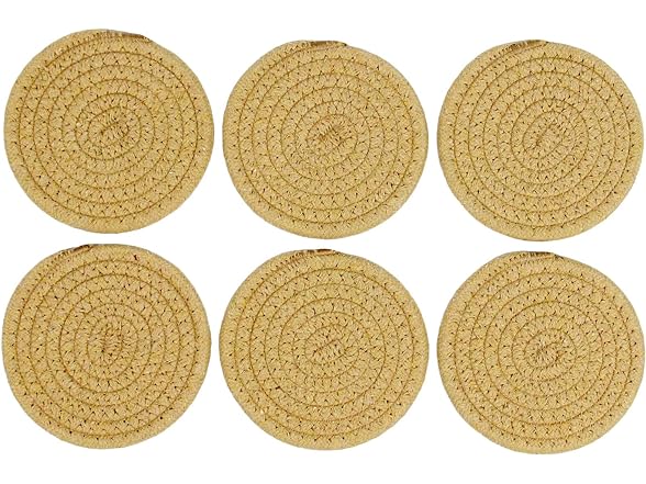 Casaphoria Cotton Woven Coasters