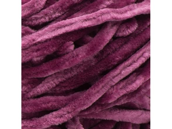 Bernat - 16103232004 Velvet Yarn, 10.5 oz, Burgundy Plum