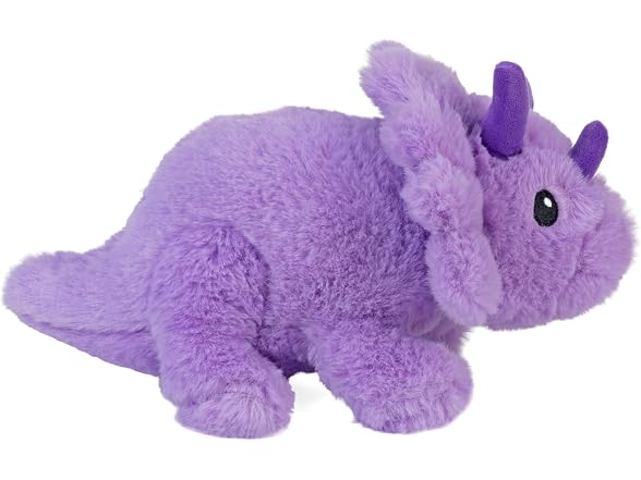 Wild Republic Eco Mini Triceratops Stuffed Animal - 11"