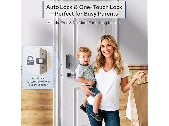 OKIBB Smart Keyless Entry Door Lock