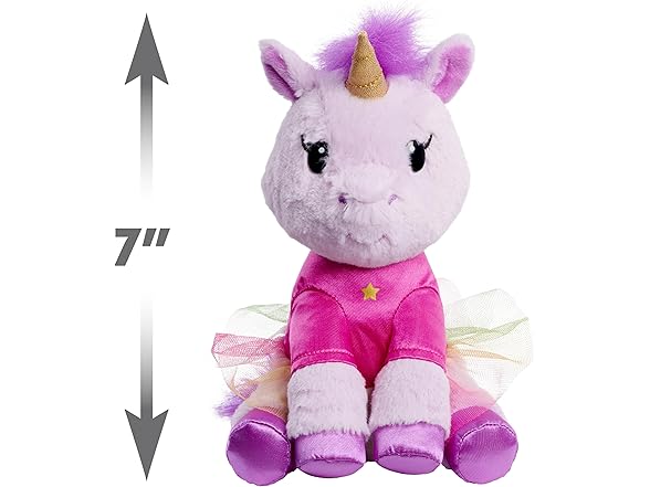 Just Play EK World 7-inch Small Unicorn Plush
