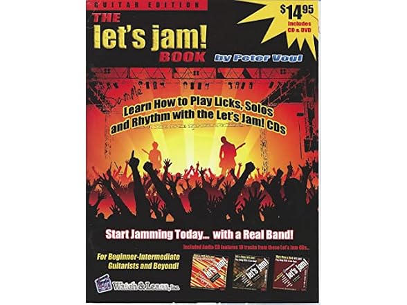 The Let's Jam Book - Softcover with DVD