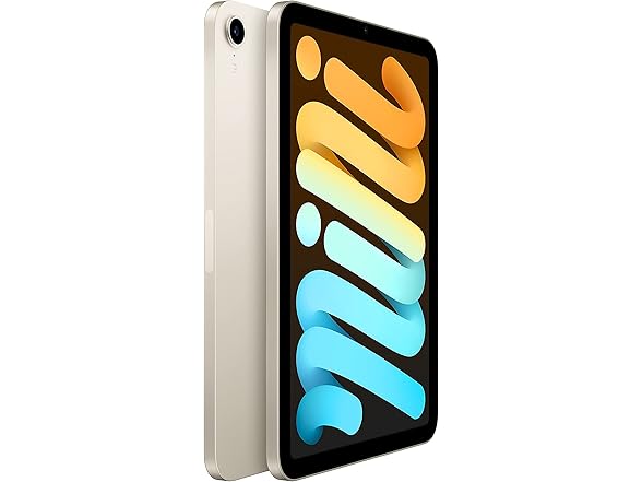 Apple 2021 iPad Mini 6 (8.3-inch, Wi-Fi, 256GB) Starlight (Renewed) (Open Box)