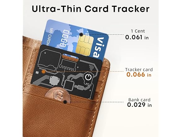 NavmmSenn Wallet Tracker Card for Android