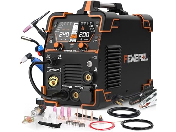 FEMEROL Plasma Cutter Welder Combo
