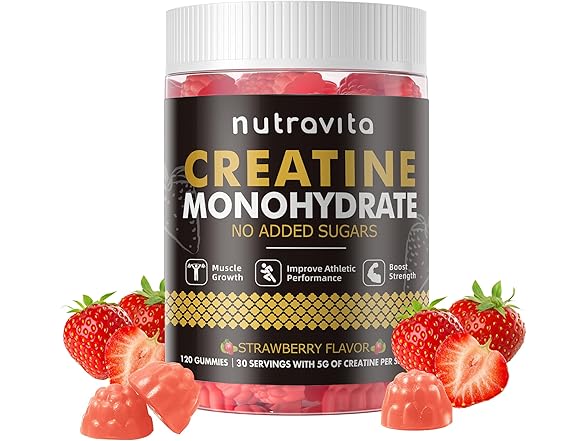 Nutravita Creatine Monohydrate Gummies