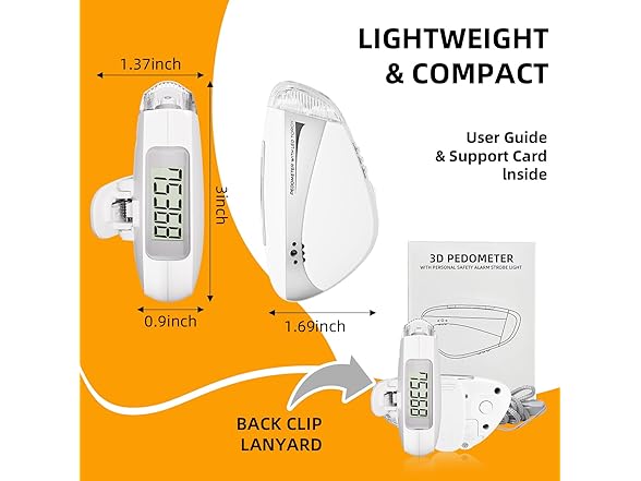 Crocqett Digital Step Counter