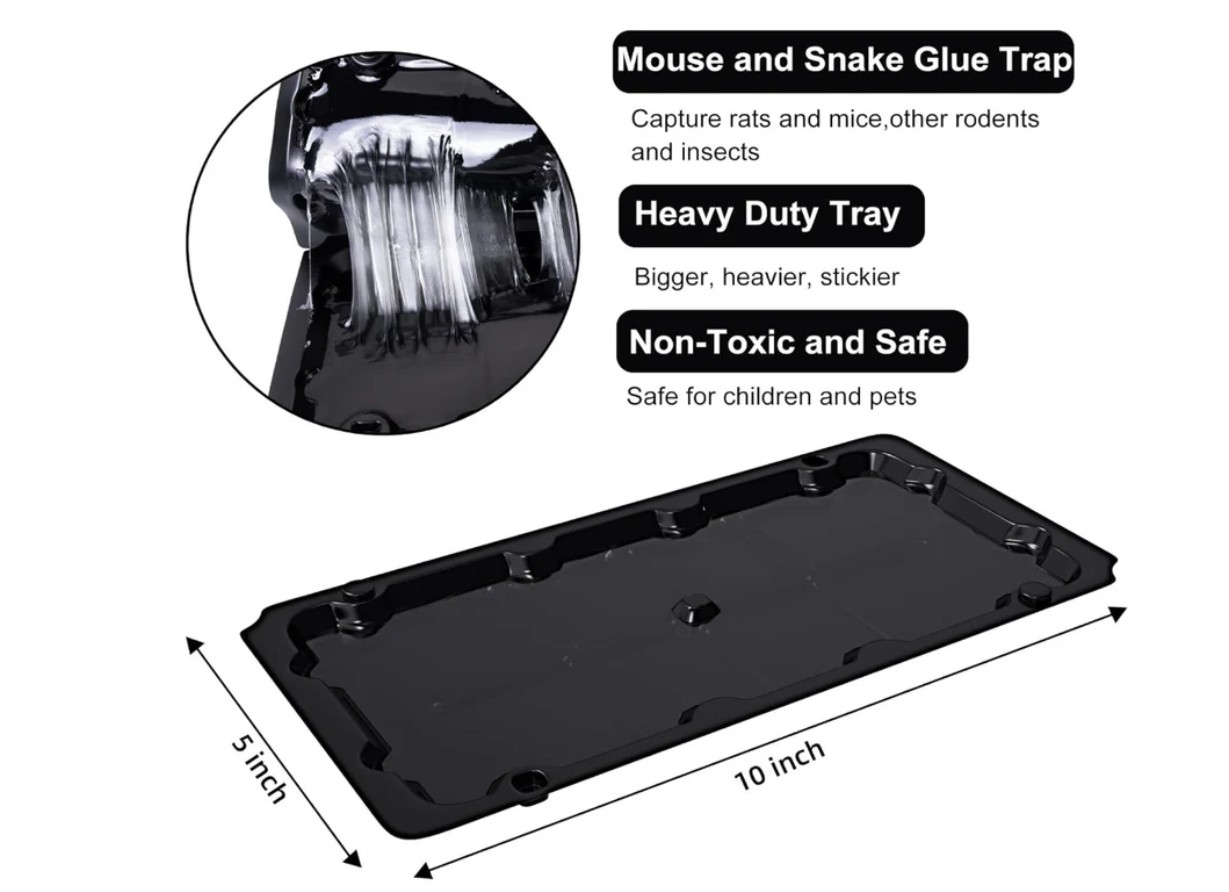Hakol 10PK Large Glue Traps  Rats, Mice, Snakes & Crawling Insects - Gallery 8