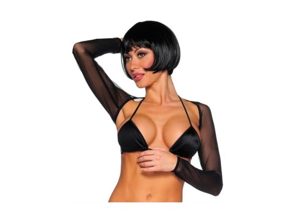 BodyZone Black Mesh Shrug